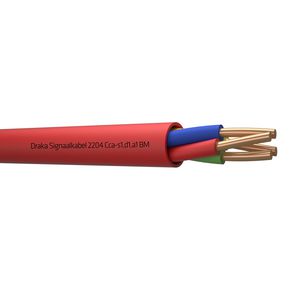 Haspel a 500m. signaal kabel Cca rd# 4x0,8mm 2204 BM