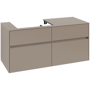 Wastafelonderkast Collaro 1200x548x500mm Taupe C08200VM
