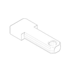 Trek aan de knop v. afvoer. chr