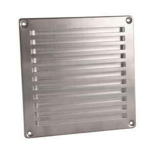 RVS ventilatierooster In-Line 250x200mm