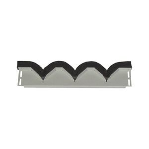Bodemplaat voor BxD=1000x90-105mm getand +sponsrubber