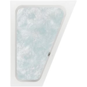 Bad asym RE. L&F square m/ Airpool-C 175x135cm A-wit pos.1