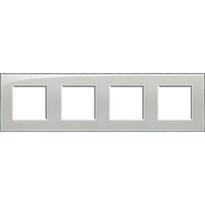 Afdekraam rechthoekig cold grey 4x2 m Livinglight