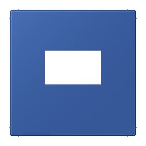 Afdekking tbv USB-lader USB15CA LC4320K blauw