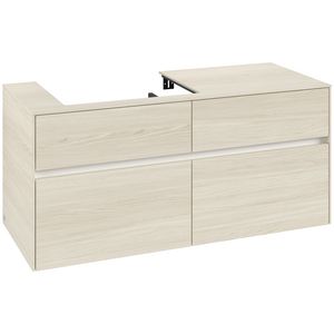 Wastafelonderkast Collaro 1200x548x500mm White Oak C08200AA