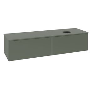 Wastafelonderkast Antao 1600x360x500mm L.Green Matt Lacquer K38010HL