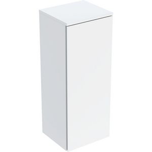 Half hoge kast 1 deur: 33x85x29.7cm wit / gelakt zijdeglans