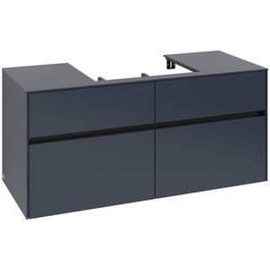 Wastafelonderkast Collaro 1200x548x500mm Marine Blue C081B0VQ