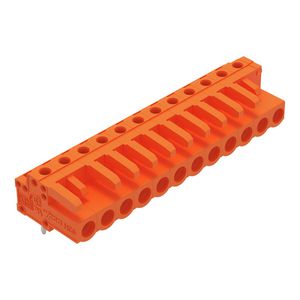 THT FE steker HA raster 5,08mm oranje 232-272 VVE=25