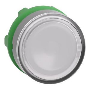 white flush illumiated pushbutton head integRALLED cp grey