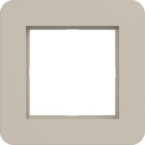 LED-afdekraam 1-voudig, C.8, sand, mat
