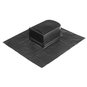 Ventilatie- en kabeldoorvoerpan roofport Max Leadax zwart Anjo