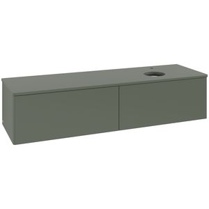 Wastafelonderkast Antao 1600x360x500mm L.Green Matt Lacquer K38050HL