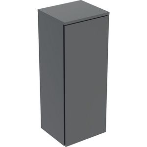 Half hoge kast 1 deur: 33x85x29.7cm lava / gelakt zijdemat