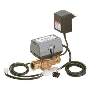 Zoneregelingscombinatie gemotoriseerd 22mm knel met omschakelcontact