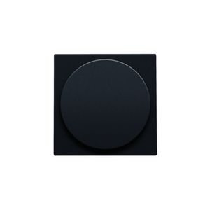 Afwerkingsset draaiknopdimmer/extensie incl. draaiknop black
