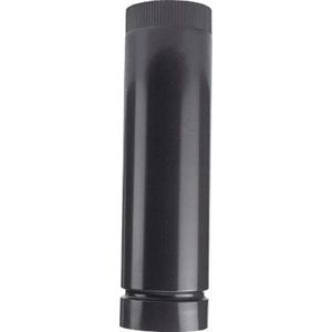 Verlengpijp bovendaks 60/120 L=250 zwart
