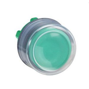 Kop drukknop + beschermkap Verz. Terugvering 22mm Gr