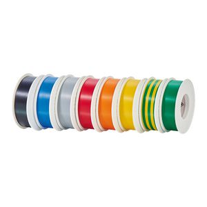 Rol a 00m. pvc isolatietape 38mm type 302 VDE zwart VVE=480