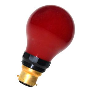 Gloeilamp darkroom FIS PF712B B22d 230V 15W rood