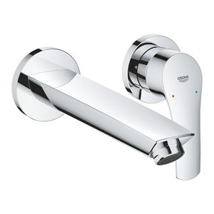 Eurosmart inbouw wastafelmengkraan M-size 2-gats afbouwset uitloop 211mm chroom (prof)