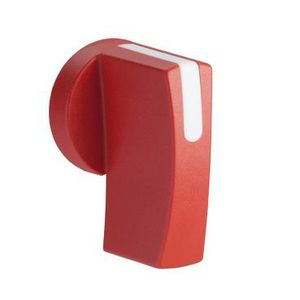 Set a 5st. Bedieningskop nokkenschakelaar 35mm Rood