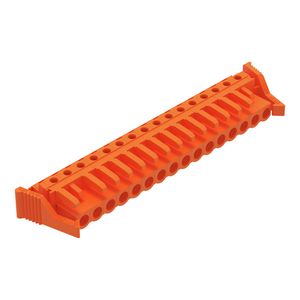 THT FE steker HA raster 5,08mm oranje 232-276/039-000 VVE=10