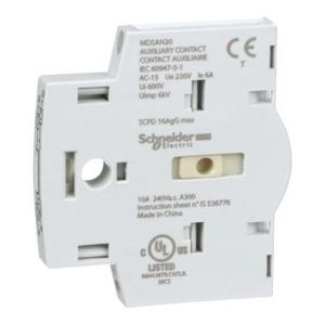 MD motor disconnect switch auxiliary contact module 2 NO