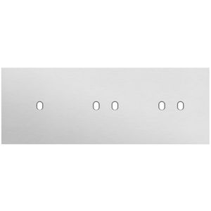 Afdekplaat 3-voud horiz. 71mm centerafst. 155-57703