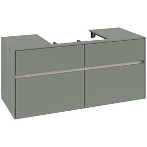 Wastafelonderkast Collaro 1200x548x500mm Soft Green C081B0AF
