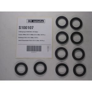 Set a 10st. Pakkingring Ø38x25x3 S100107