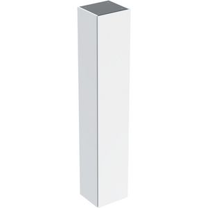 Hoge kast 1 deur: 33x180x29.8cm wit / gelakt zijdeglans