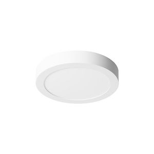 Opbouwarmatuur LED Pro-Ceiling wit Ø240mm H=39mm opbouw + nood, max. 15W IP40 dimbaar