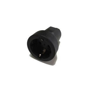 Contrasteker O rubber RA zwart