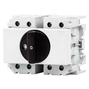 DRAAISCHAKELAAR / LASTSCHEIDER 3P 63A-VOOR DIN-RAIL-ZWAR