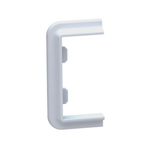 Flensplaat wandgoot GGK UK afwerkr. 3-z 60x110/3 wit RAL9010