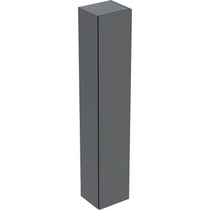 Hoge kast 1 deur: 33x180x29.8cm lava / gelakt zijdemat