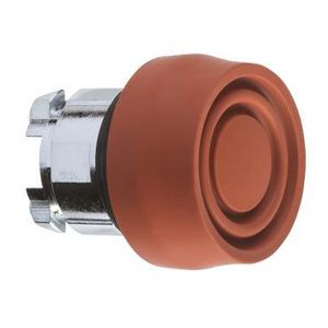 Drukknop Ø22mm met kapje Rood