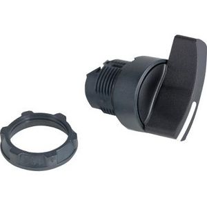 Kop keuzeschakelaar 2 standen Ø22mm Zwart Harmony XB5