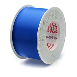 Bandage 100mm breed L=10m. blauw VVE=16