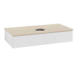 Wastafelonderkast Antao 1000x190x500mm G.White.L L09113GF