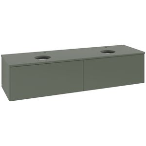 Wastafelonderkast Antao 1600x360x500mm L.Green Matt Lacquer K39050HL