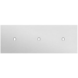 Afdekplaat 3-voud horiz. 71mm centerafst. 155-57701