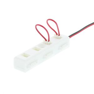 Connectorkabel inclusief 2 jumpers. 4-polige 2mtr. kabel