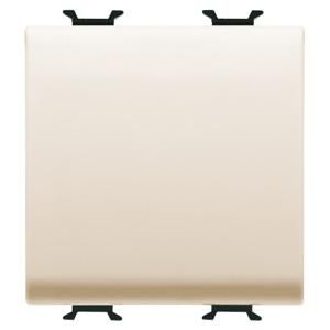 DRUKKNOP 1P 250 Vac-NO 16 A-NEUTRAAL-2 MODULE-IVOOR VVE=6