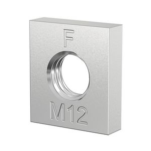 Doos a 50st. Schuifmoer verzinkt M12 S tbv rail R0-80