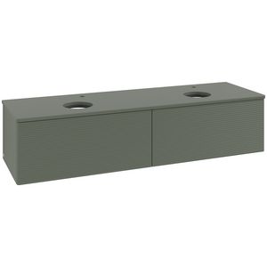 Wastafelonderkast Antao 1600x360x500mm L.Green Matt Lacquer K39150HL