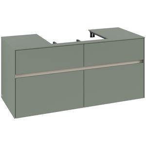 Wastafelonderkast Collaro 1200x548x500mm Soft Green C08100AF