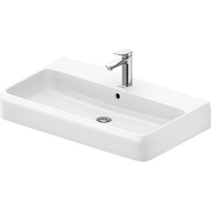 Qatego Wastafel Wit Hoogglans 800mm 2382800000