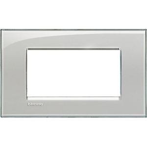 Afdekraam rechthoekig cold grey 4 mod. Livinglight